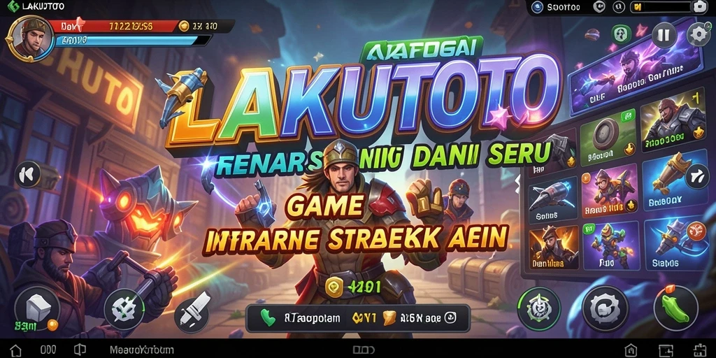 Screenshot gameplay LAKUTOTO menampilkan strategi menarik dalam membangun kerajaan.