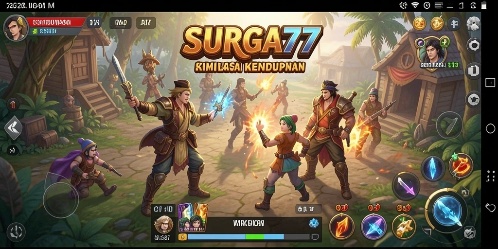 Tampilan menarik dari gameplay SURGA77 yang mengasyikkan.